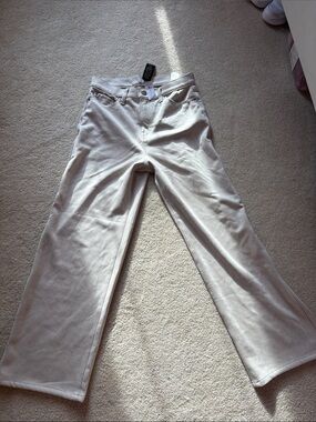 Banana Republic Wide-Leg dress Pants in Light Beige